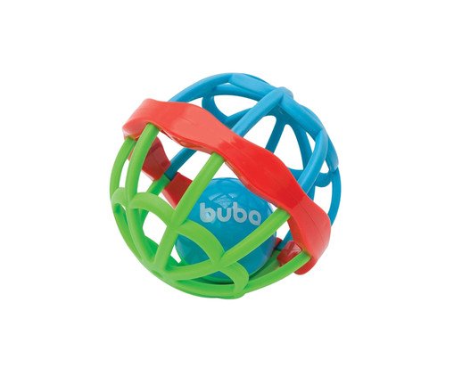 Brinquedo Baby Ball Cute Colors Azul e Verde