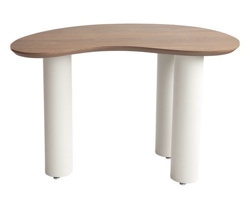 Escrivaninha Orgânica Porcelana e Madeirado Escrivaninha Orgânica Porcelana e Madeirado