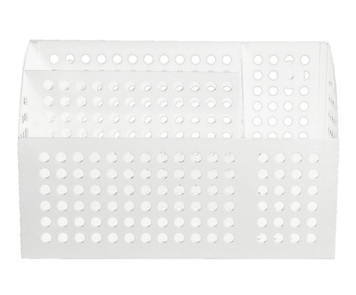 Porta-Objetos de Parede Oikos Branco