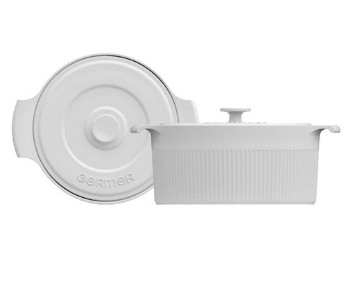 Panela Cocotte em Porcelana Aisha Panela Cocotte em Porcelana Aisha