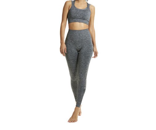 Legging Fitness Duomix Preto