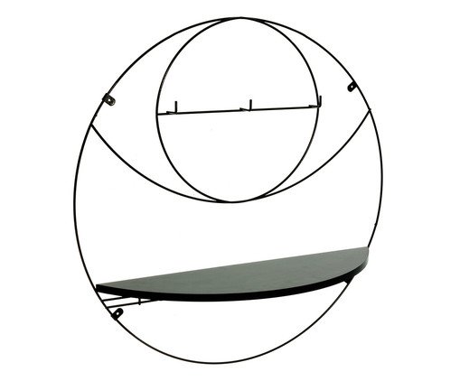 Prateleira de Aço Maldonado - Preta