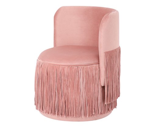 Poltrona Franja Dupla - Rosa