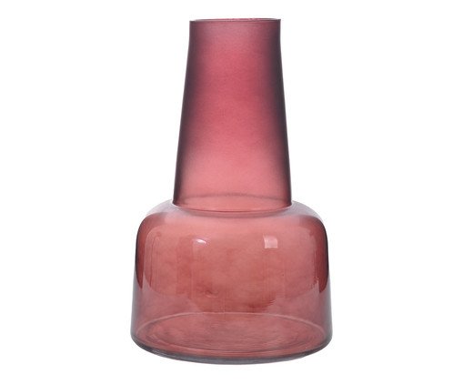 Vaso Frosted Vinho I
