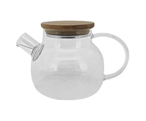 Bule para Chá com Tampa Bambu Bule para Chá com Tampa Bambu