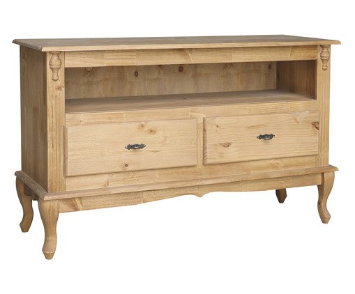 Rack de Madeira Nastacy - Natural