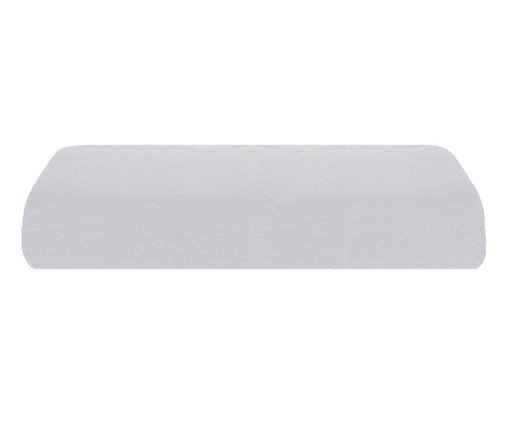 Lençol Percal Basic Percalle Penteado Cinza