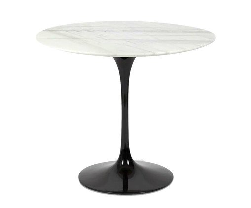 Mesa Saarinen Redonda Espirito Santo Base Preta