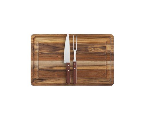 Jogo para Churrasco Saymon - Natural