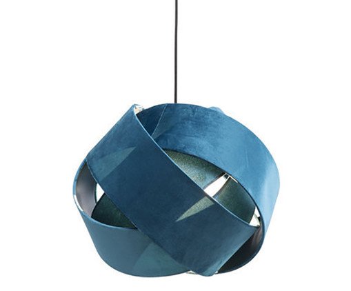 Pendente Knot Azul Bivolt