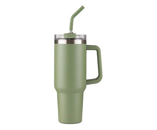 Caneca Térmica Kouda Vik Verde Sálvia