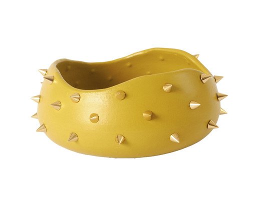 Adorno Orbe Amarelo