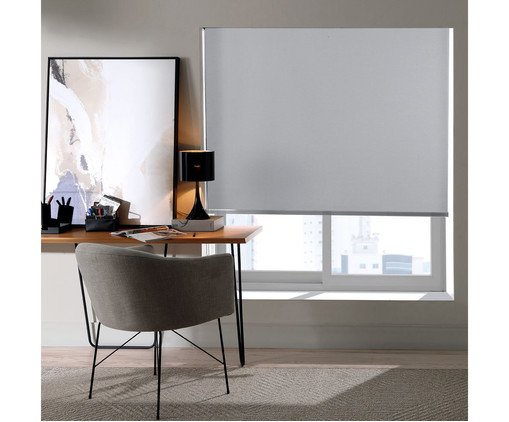 Persiana Blackout Cinza