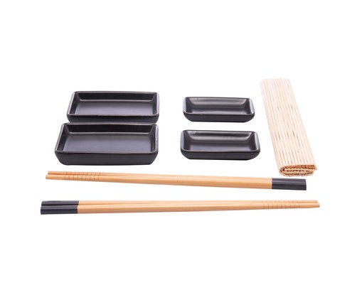Jogo para Sushi de Bambu Saitama