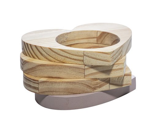 Cachepot para Vaso de Plantas Rosa