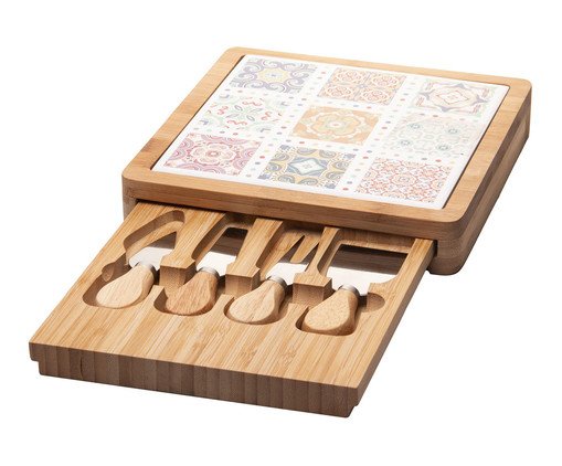 Jogo para Queijo Ladrilho Vl