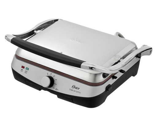 Grill Multiuso Bioceramic Oster - Cinza