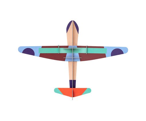 Decoração de Parede Avião Deluxe Gilder Plane