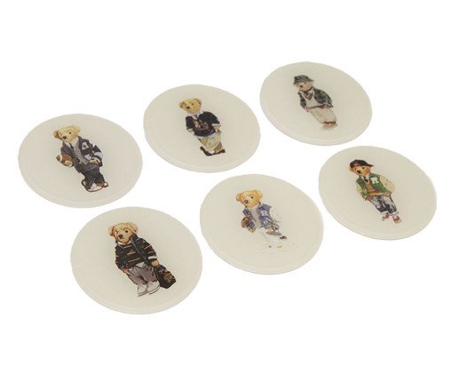 Jogo de Porta Copos Teddy