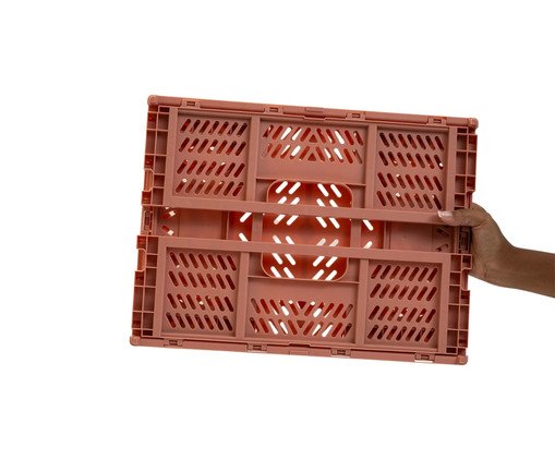 Caixa Organizadora Dobrável Oikos Terracota