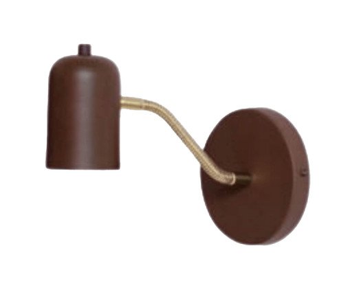 Arandela Dorothea Marrom Corten