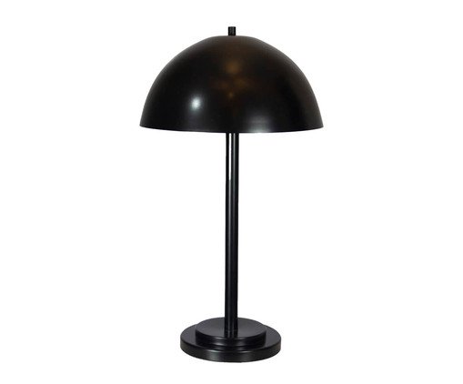 Luminária de Mesa Komaco Preta Bivolt