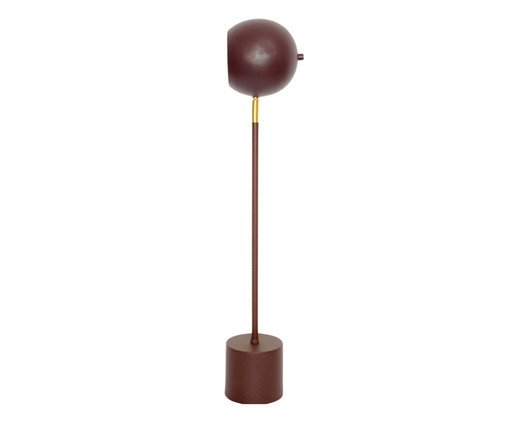 Luminária de Mesa Aniston Marrom Corten