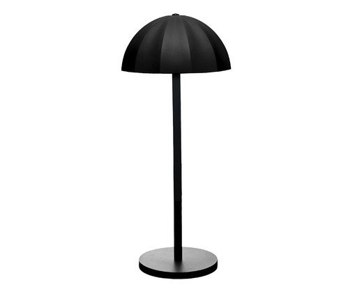 Luminária de Mesa em Led Sombria Preto