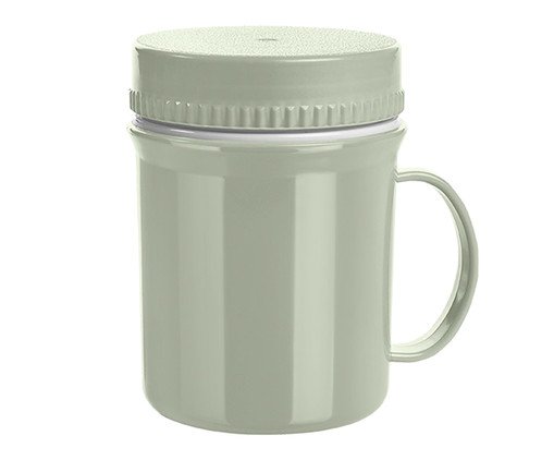 Caneca Térmica Hermetica Verde Salvia