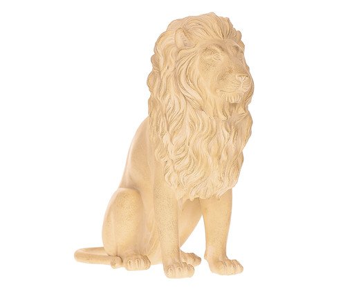 Escultura Leão Aurum Rex