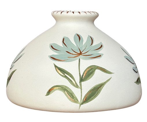 Vaso Peso Flowers Verde