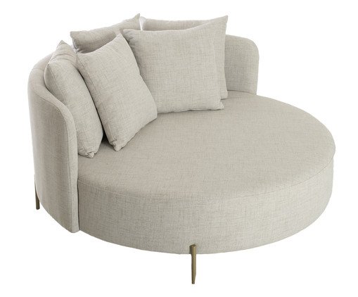 Chaiselongue Luxor Off-White