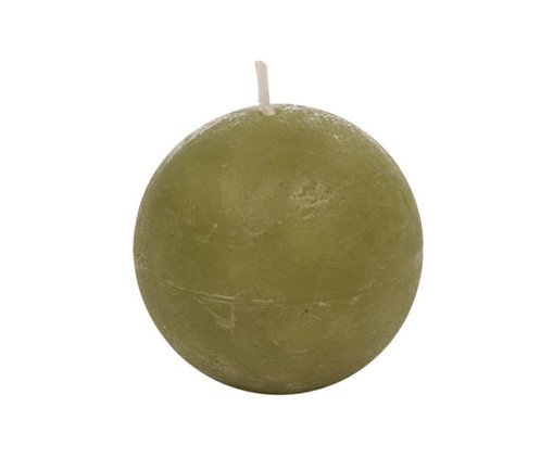 Vela Redonda 16H De Duração Verde Grama