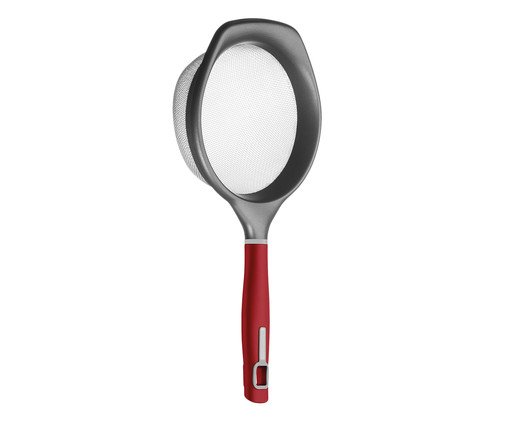 Peneira em Inox Yadav - Vermelha Peneira em Inox Yadav - Vermelha
