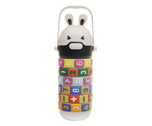 Garrafa Infantil Coelho Preta