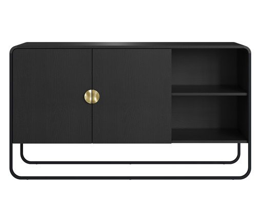 Balcão Buffet Luna III - Nero