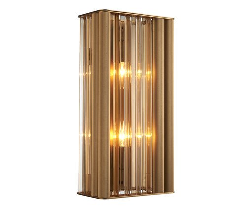 Arandela Brise Dourado Bivolt