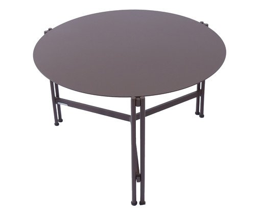 Mesa Lateral Tri Cinza