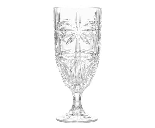 Taça para Água de Cristal Ecológico Palm Tree