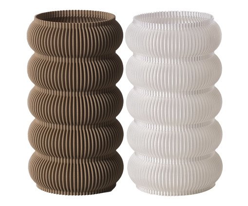 Dupla de Vaso Argola Transparente