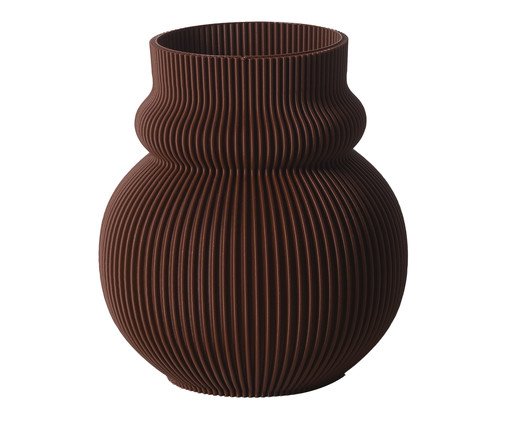 Vaso Balão Marrom