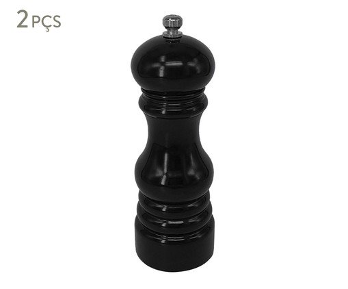 Jogo de Moedor para Tempero Cond Preto Jogo de Moedor para Tempero Cond Preto