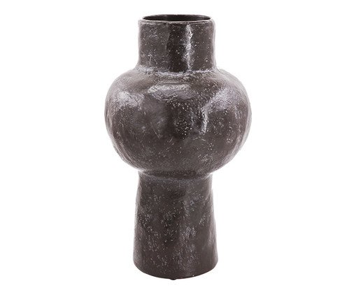 Vaso Decorativo Janus Marrom