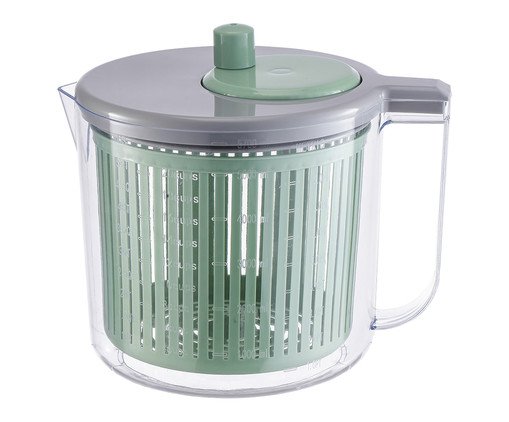 Secador de Salada Manual Viridia - 21,5X23,5X27cm Secador de Salada Manual Viridia - 21,5X23,5X27cm