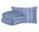 Jogo de Edredom Summer Comforter Xadrez London Azul, multicolor | WestwingNow