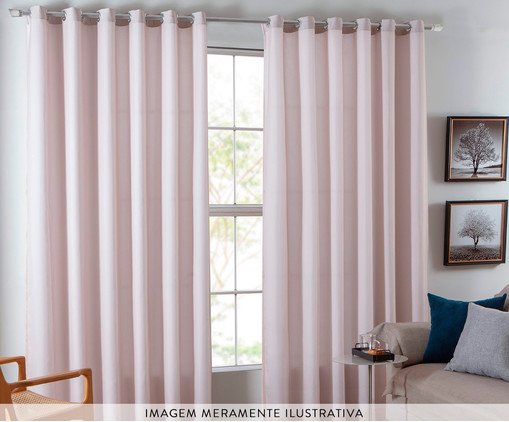 Cortina Voal Basic Taupe