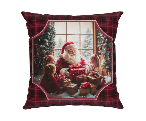 Almofada Natalina Noel e Presentes