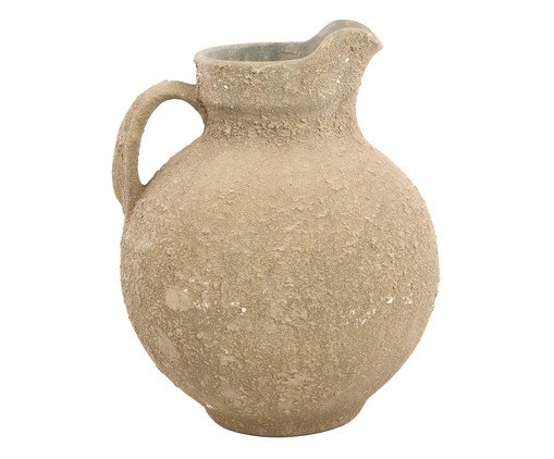 Jarro Decorativo Nina Bege Médio