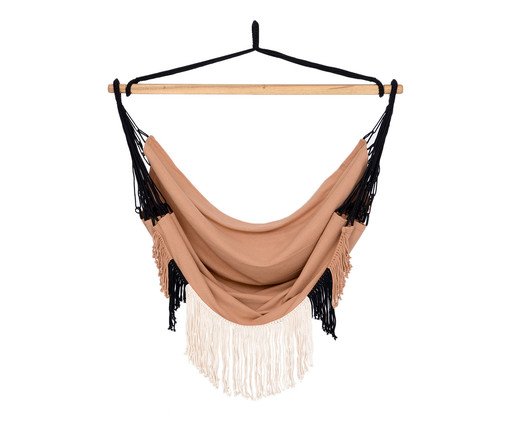 Poltrona Suspensa com Franjas Assimétricas - Rubi Poltrona Suspensa com Franjas Assimétricas - Rubi