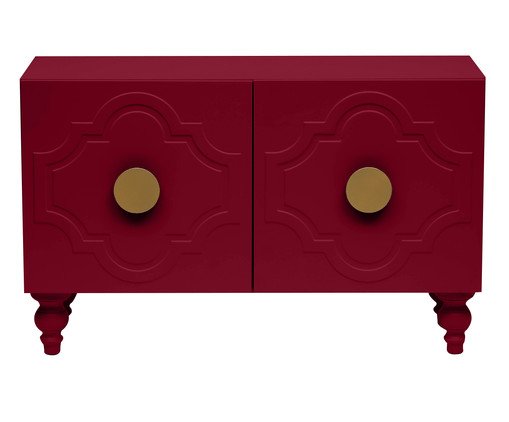Balcão Portal Two Firebrick - Vermelho